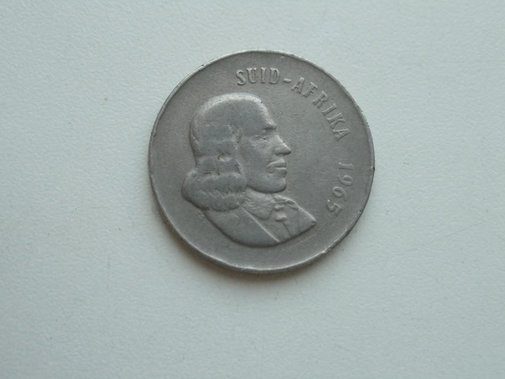 ЮАР 20 центов 1965г