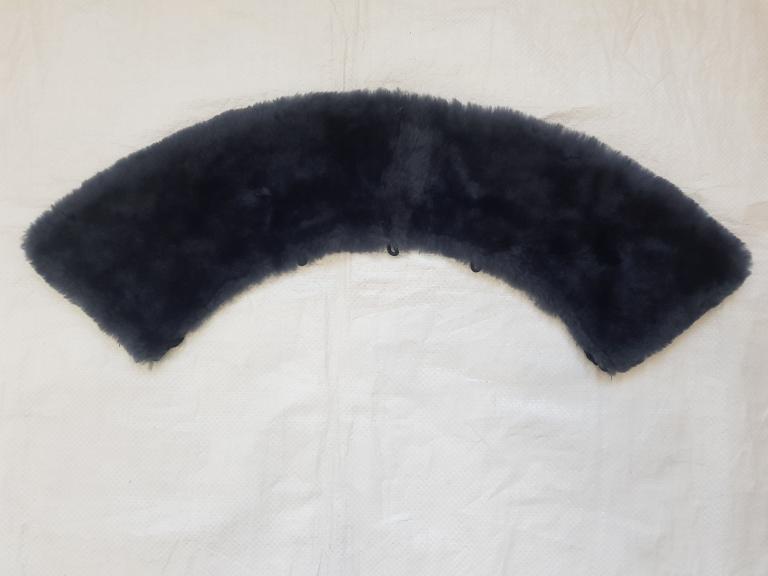 воротник цигейка прицепной для военных курток и шинелей пальто