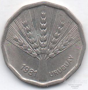 Уругвай 2 новых песо 1981 г. 29_4_24