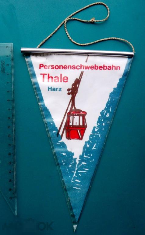 PERSONENCHWEBEBAHN THALE HARS (Германия, Саксония-Анхальт) -- вымпел --- РЕДКИЙ!!!