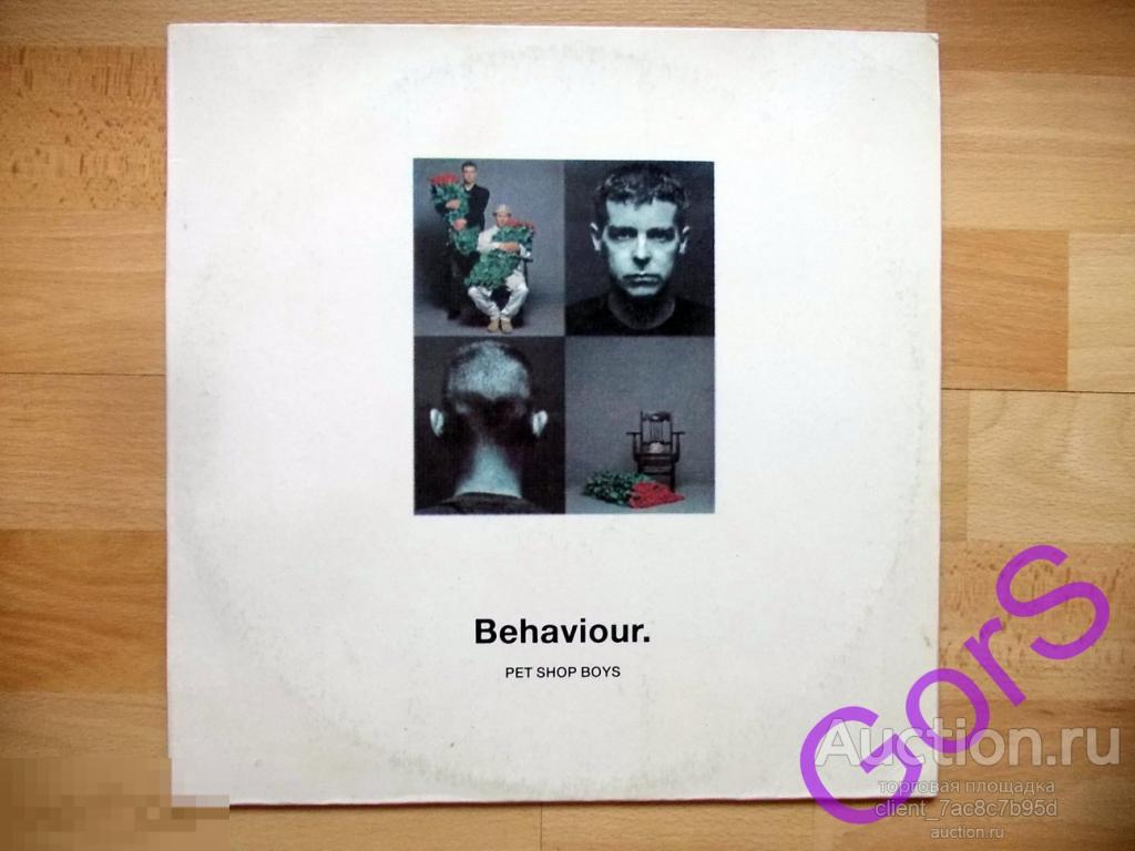Pet Shop Boys - Behaviour 1990г. (VG) RU