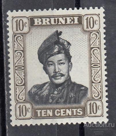 BRUNEI  БРУНЕЙ  Король   № 84 1952   Сост** MNH