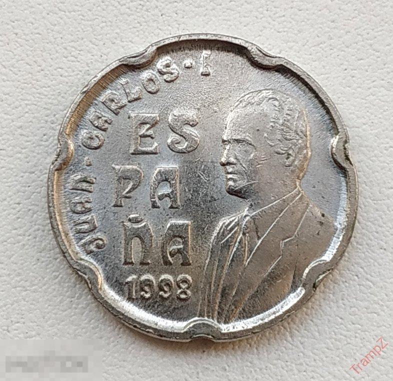 Испания 50 песет 1998г