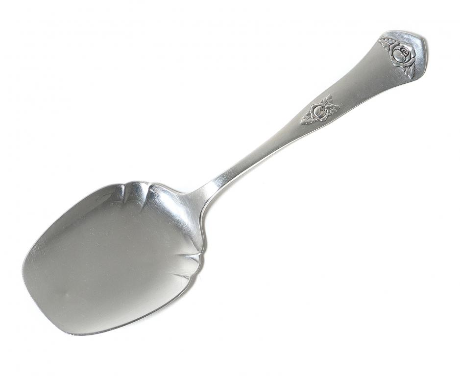 Серебряная сервировочная лопатка. Дания,  1933 год.