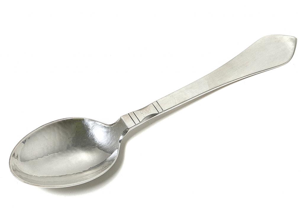 Серебряная обеденная ложка​. Georg Jensen