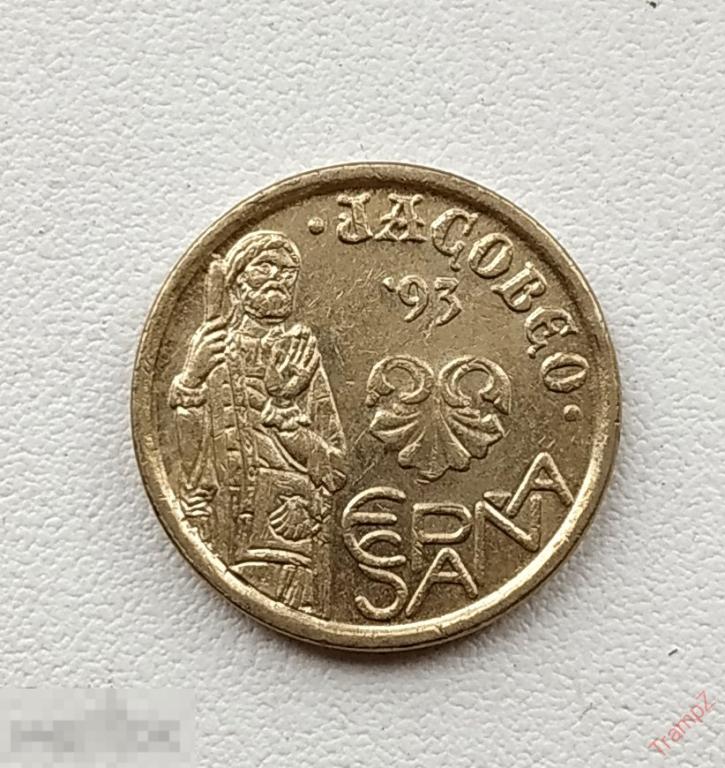 Испания 5 песет 1993г