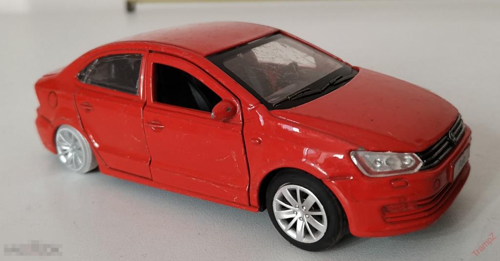 Модель автомобиль Volkswagen Polo Техно Парк Китай 