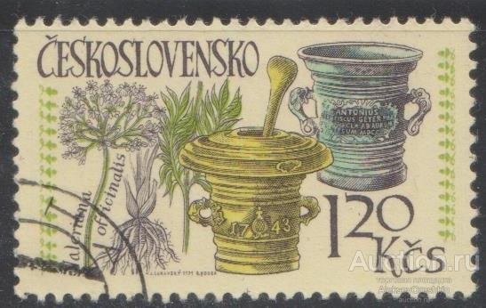 Чехословакия Лекарственные растения Салеурина