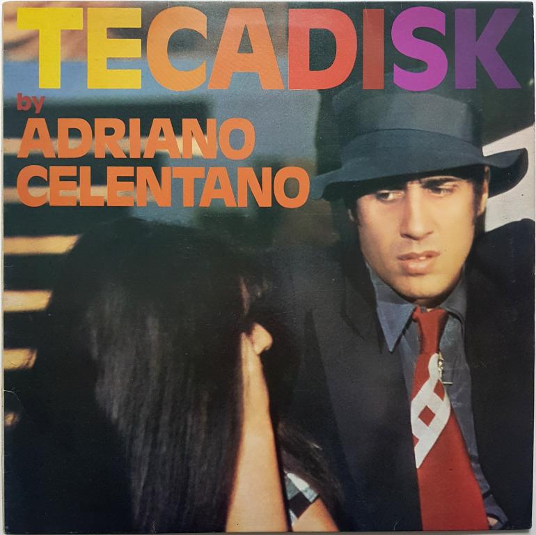 Adriano Celentano "Tecadisk" 1977 Lp + Poster