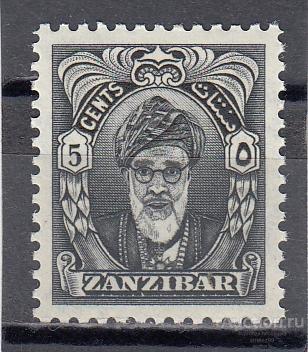 ZANZIBAR  ЗАНЗИБАР   Султан   № 206 1952  Сост**  MNH