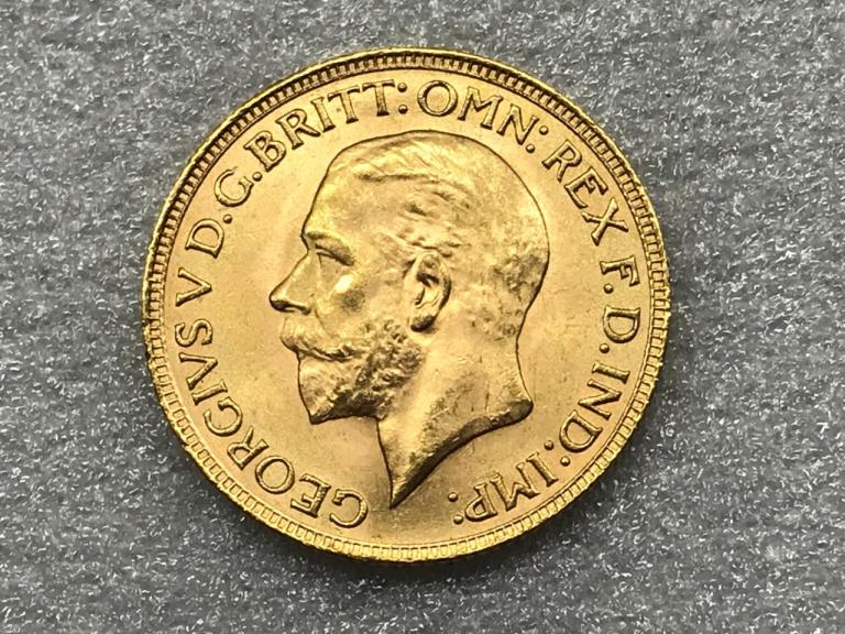 1 соверен 1931 SA ЮАР Золото Оригинал UNC