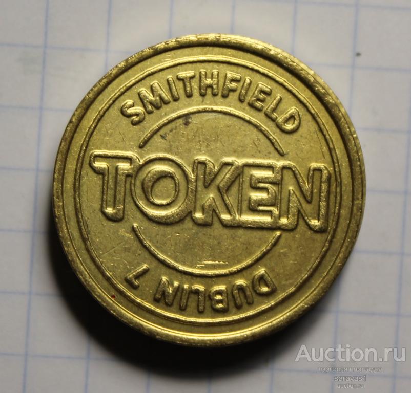 Жетон игровой токен TOKEN SMITHFIELD DUBLIN 7 2022.