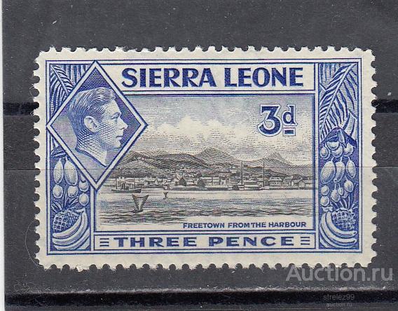 SIERRA LEONE  СИЕРРА ЛЕОНЕ   Порт № 157  1938  Cост.** MNH