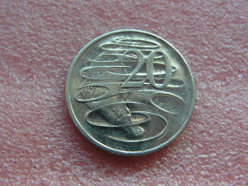 Австралия 20 центов 2008 1ма