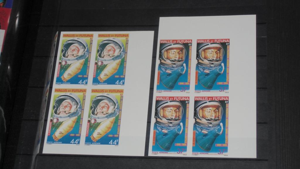 УОЛЛИС и ФУТУНА распродажа НАИРЕДЧАЙШИХ лотов КОСМОСА  (**)    Б/З   ЛОТ 607/9