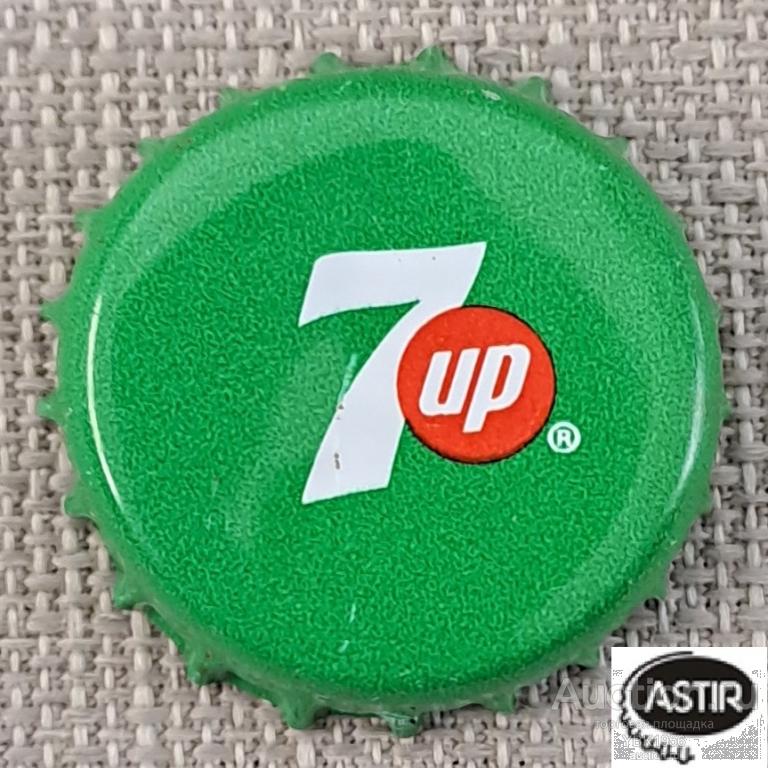 Кронен пробка (крышка) - Севен Ап - 7up Израиль. 2024 год. Рисунок маленький