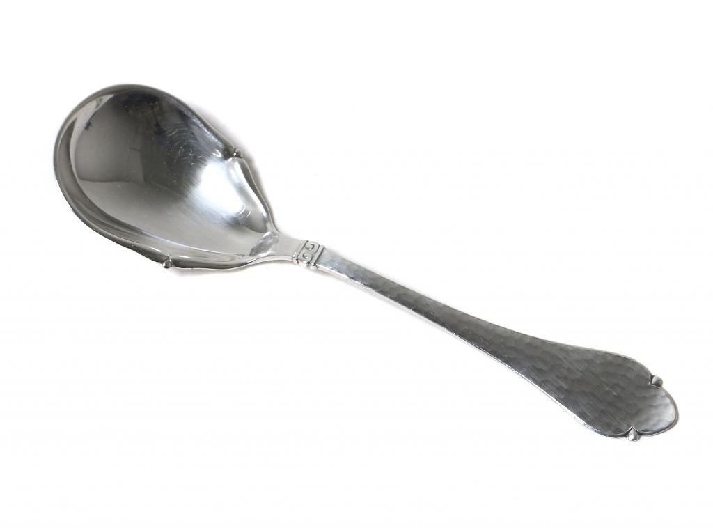 Серебряная сервировочная ложка. Дания, 1931 год.