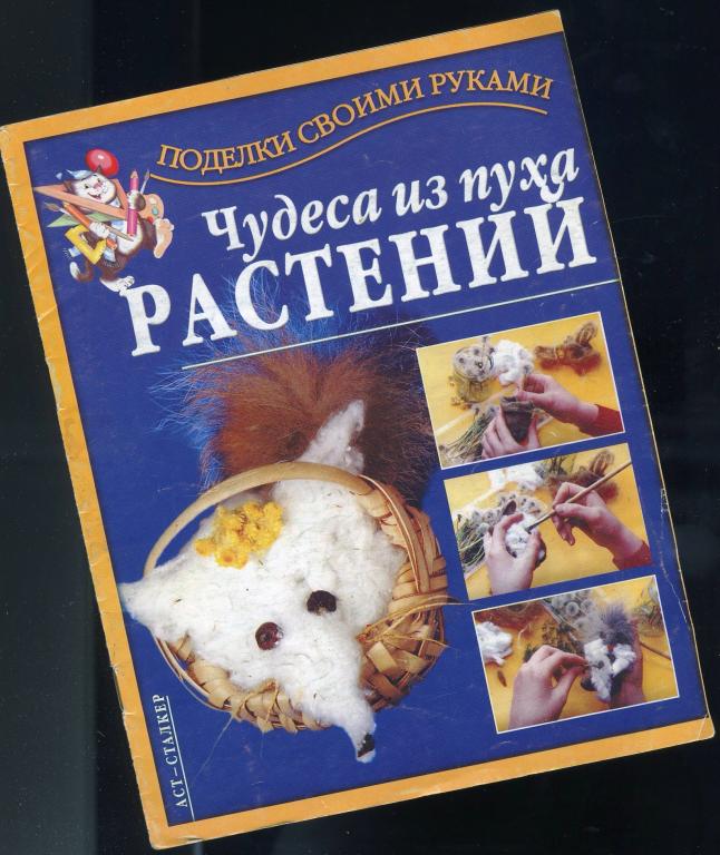Поделки своими руками - Чудеса из пуха растений / 2004 год