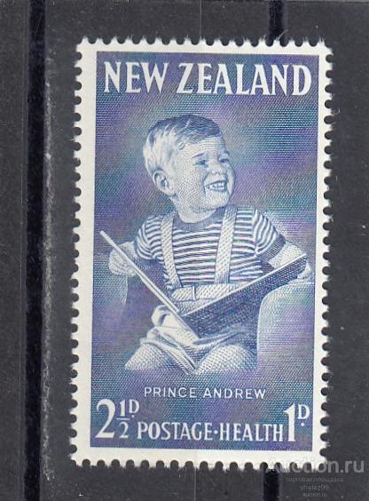 NEW ZEALAND НОВАЯ ЗЕЛАНДИЯ   Принц Эндрю Здоровье Помощь № 425  1963 Сост** MNH