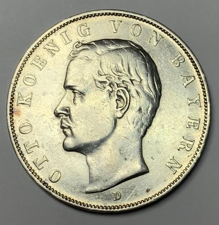 3 марки 1910 года Бавария