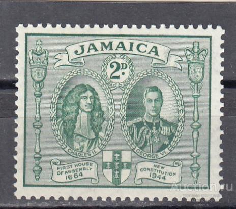 JAMAICA  ЯМАЙКА    Георг VI  № 137с  1945   Сост** MNH