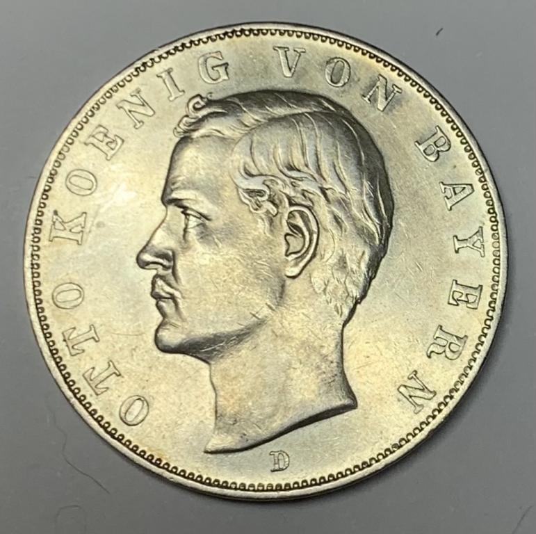 3 марки 1911 года Бавария