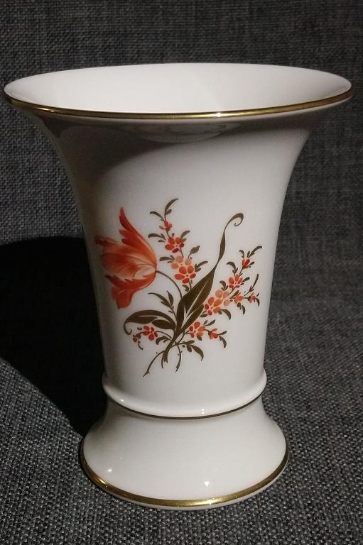 Ваза вазочка фарфор Hochst Германия винтаж