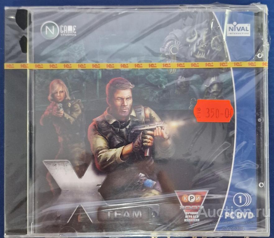 Компьютерная игра:X-TEAM.(2). Лицензия,новая в упаковке.