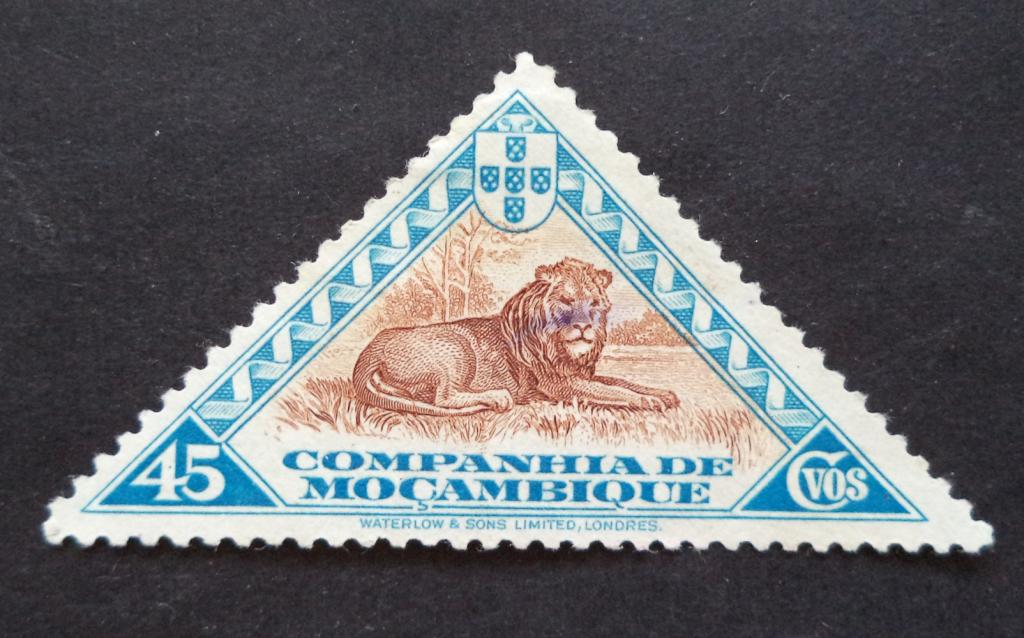 Мозамбикская компания  1937 г.  Лев   к.2