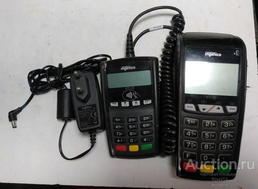 Платёжный POS терминал Ingenico с пинпадом