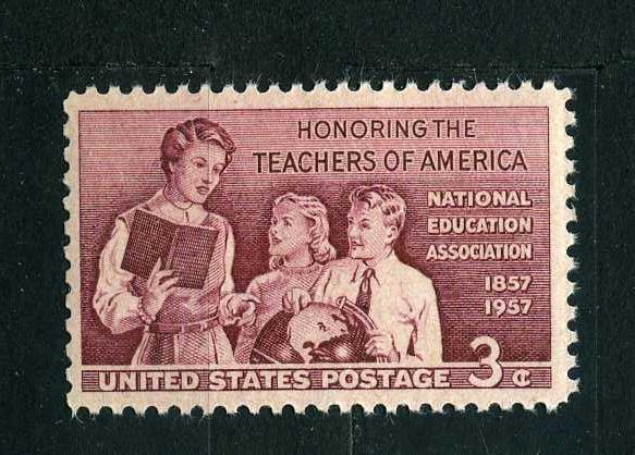 США. 100 лет национальной Ассоциации учителей . Серия. 1957.**