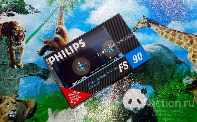 Аудиокассета Philips FS 90 (88г) Korea RARE