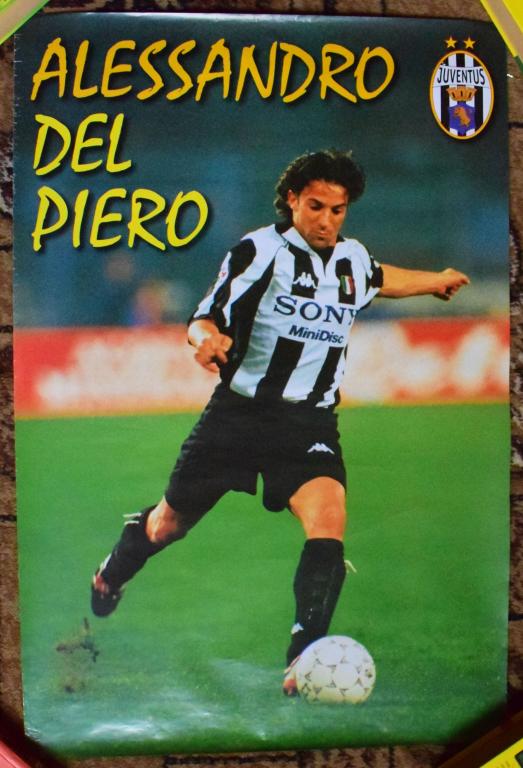 Футбольные плакаты - Alessandro Del Piero.