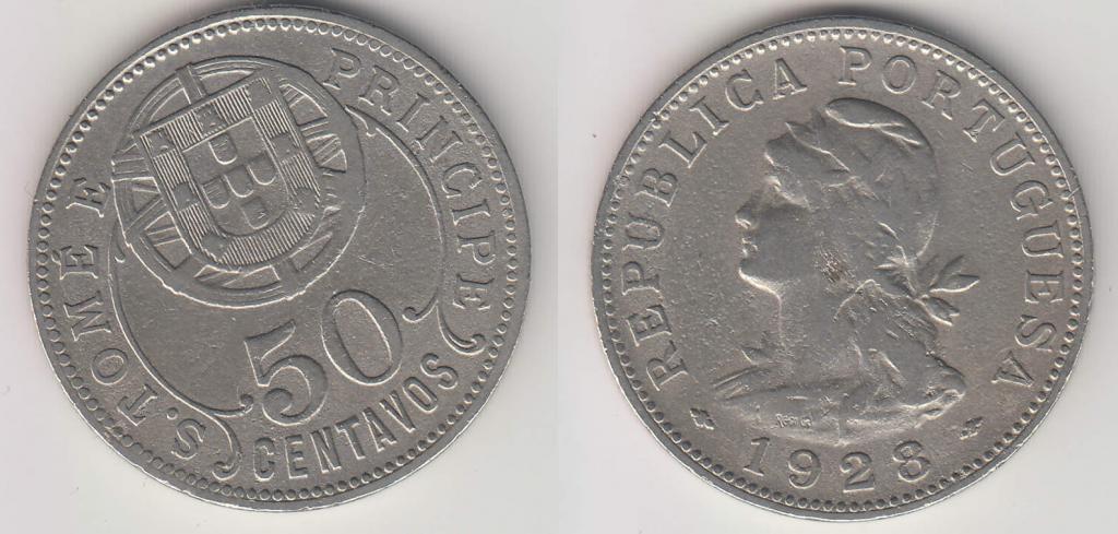 Сан Томе 50 сентаво 1928