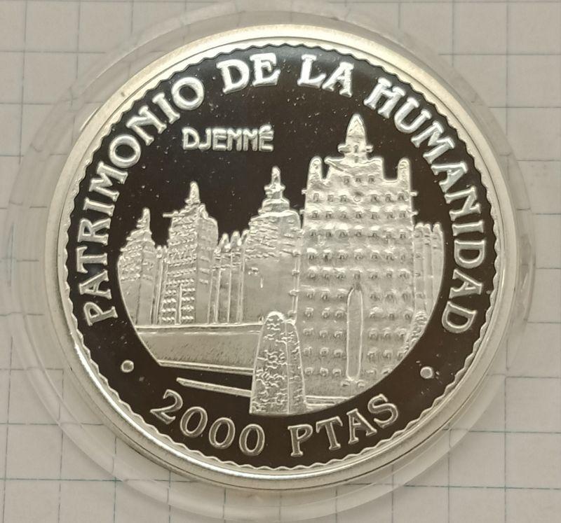2000 песет 1996 Испания. Дженне Мали (027790)