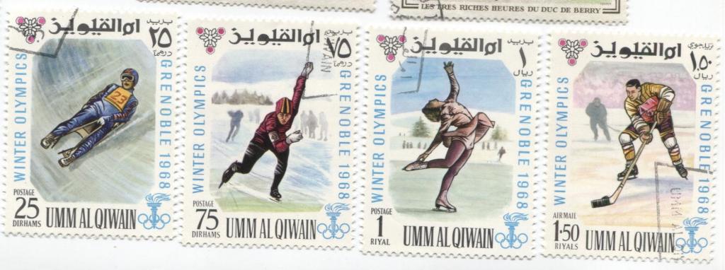 1968 умм эль Кивэйн.Зимние Олипмийские игры в Гренобле 4м.гаш