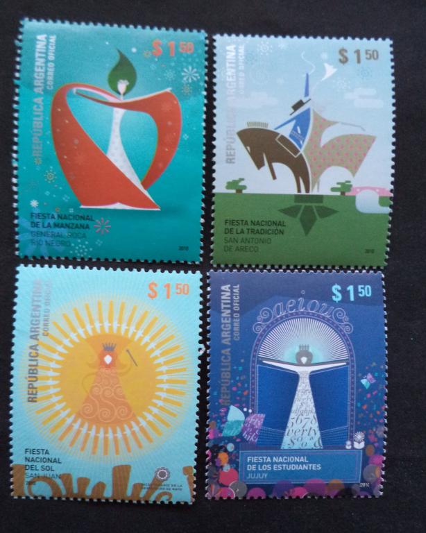 Аргентина 2010 г.  Аргентинские  Фестивали   **  Л.40