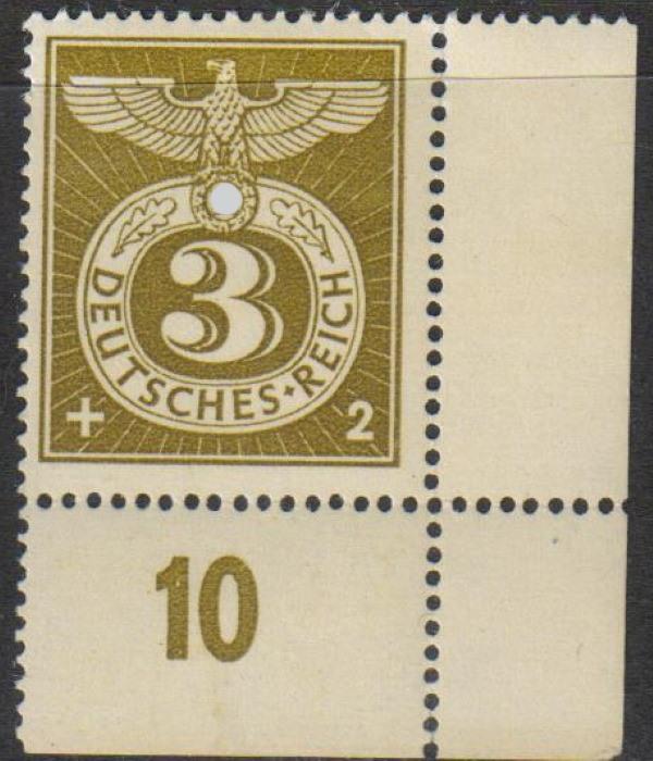 ГЕРМАНИЯ. ПОЧТОВЫЕ МАРКИ. СЛУЖЕБНЫЙ ВЫПУСК. ИМПЕРСКИЙ ОРЕЛ.  Mich  830. MNH - 2575