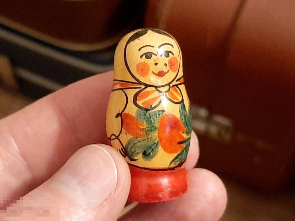 МАТРЕШКА ДЕРЕВЯННАЯ (маленькая) времен СССР