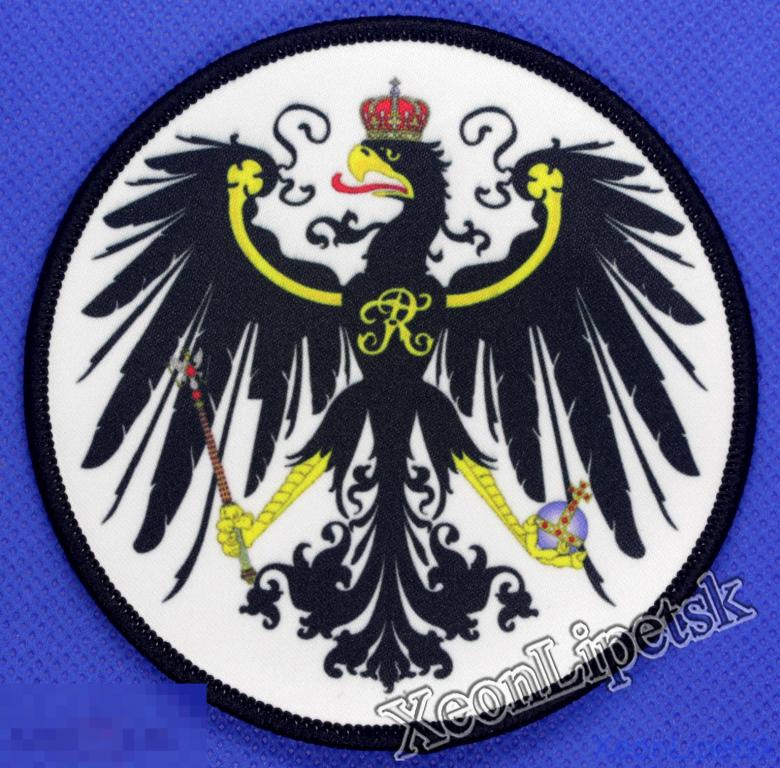 Нашивка Прусский орел Герб Королевства Пруссия 19-й век Германия Копия