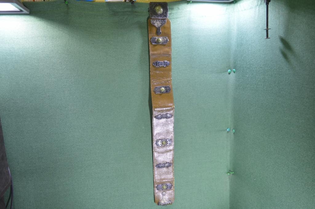 Пояс женский. Вставки фурнитура пряжка металл и камень. Ручная работа. Прибалтика. Мода. СССР.