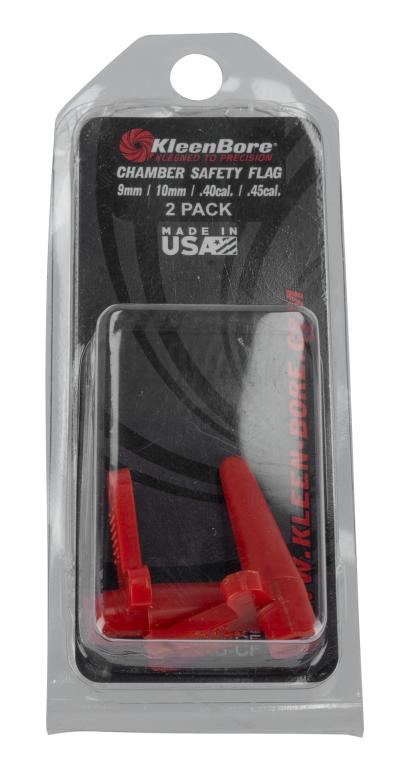 Предохранитель KleenBore Chamber Safety Flag 2x (9mm / .45Cal)