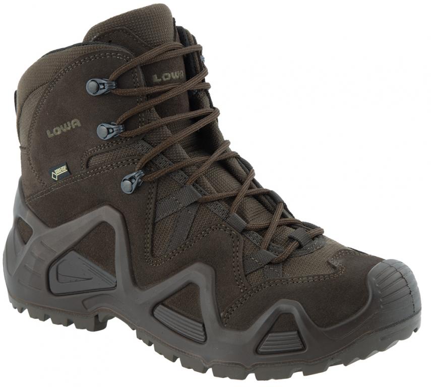 Ботинки Lowa Zephyr GTX Mid TF Einsatzstiefel Dark Brown