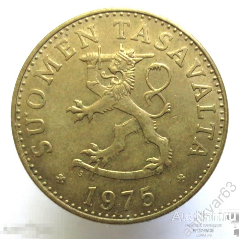 Финляндия 50 пенни 1975 год. KM#48 Suomi /