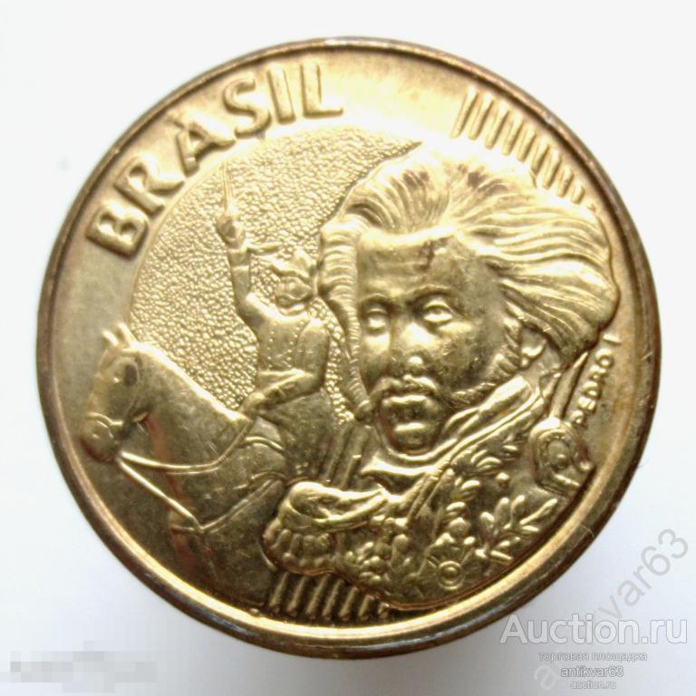 Бразилия 10 сентаво 2005 год.  /1013