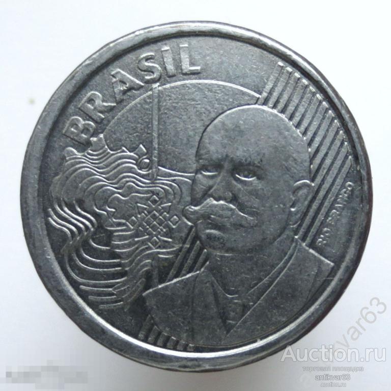 Бразилия 50 сентаво 2009 год. /717