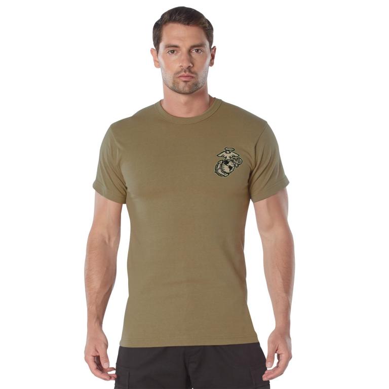 Футболка ROTHCO T-Shirt USMC Dogs of War COYOTE