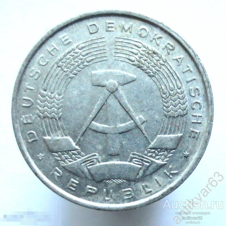 Германия 1 пфенниг 1961 год A. ГДР / 