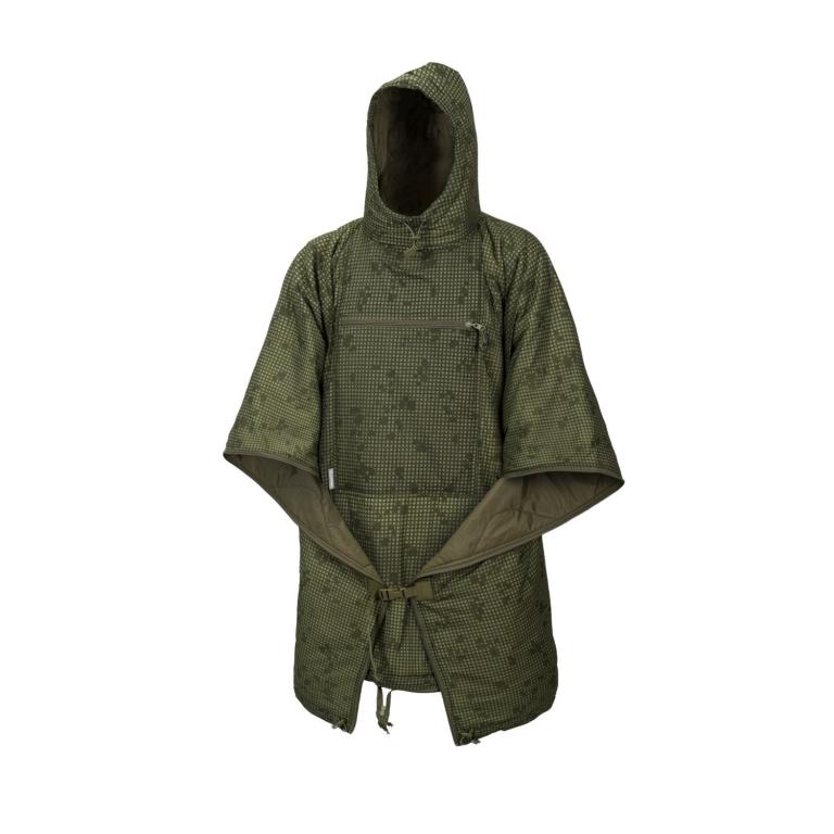 Пончо Helikon-Tex Poncho SWAGMAN ROLL Climashield DESERT NIGHT CAMO