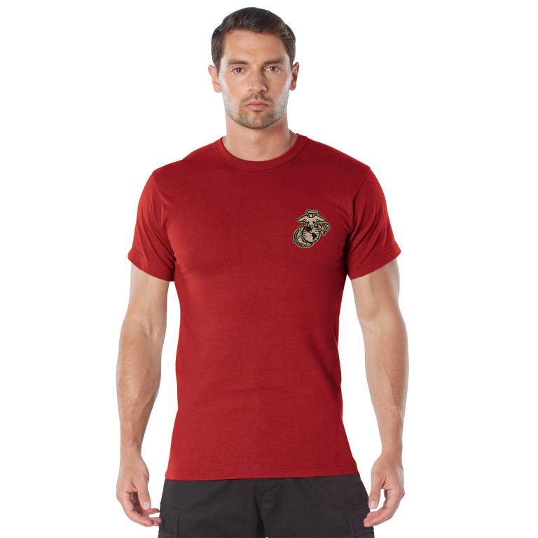 Футболка ROTHCO T-Shirt USMC Dogs of War RED